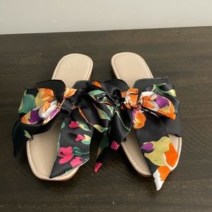 Slide in sandals